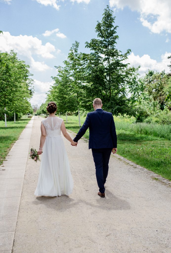 Brautpaar Hochzeitsfotografie Hochzeitsfoto Eremitage Waghäusel