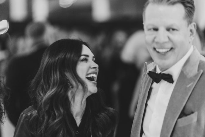 Viktoria Lauterbach mit Axel Kahn beim Fine Time Business Club in München